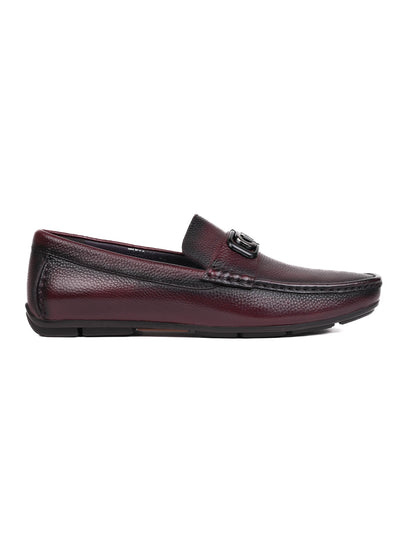 Men, Men Footwear, Maroon Driving Shoes