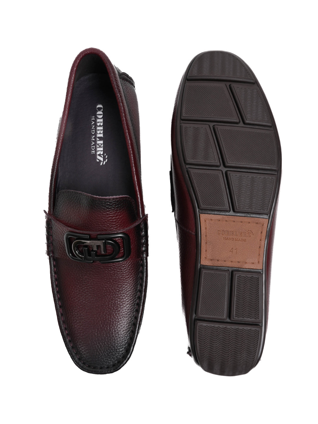 Men, Men Footwear, Maroon Driving Shoes