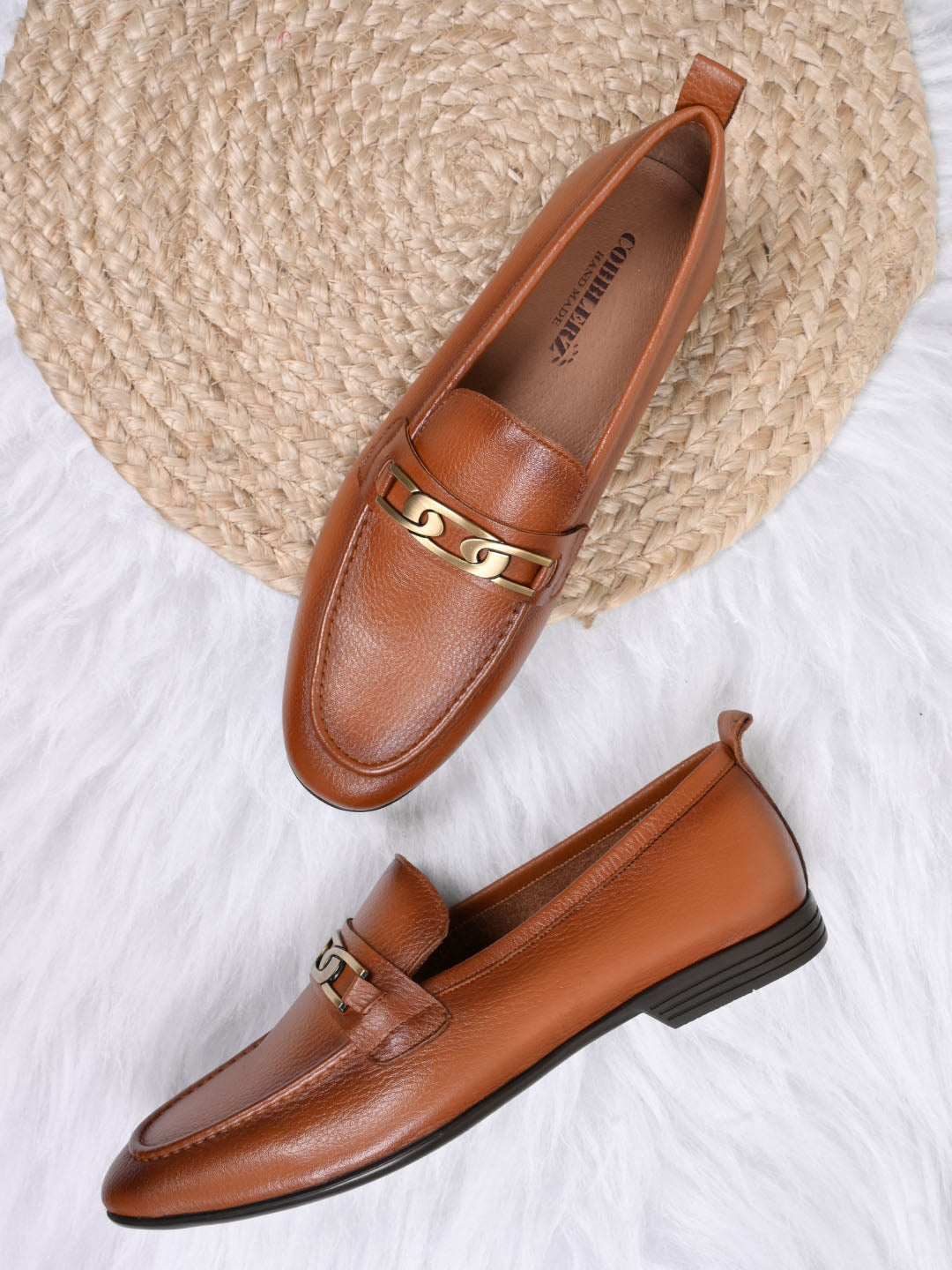 Men, Men Footwear, Tan Loafers