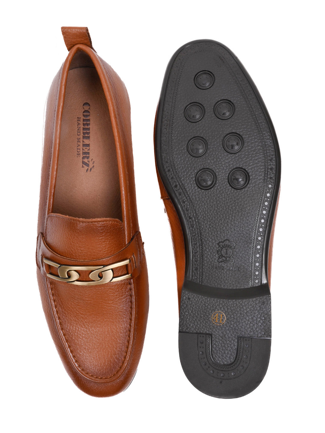 Men, Men Footwear, Tan Loafers