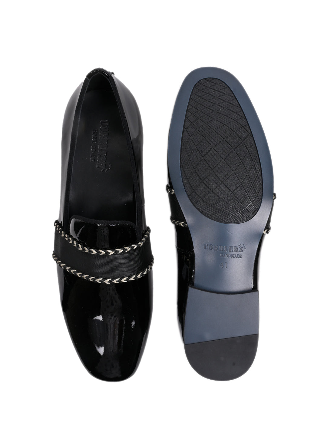 Men, Men Footwear, Black Loafers