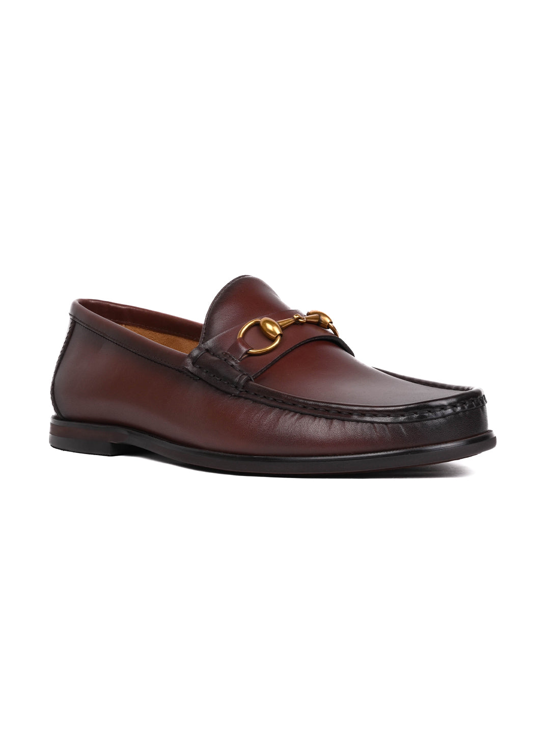 Men, Men Footwear, Maroon Formal Loafers