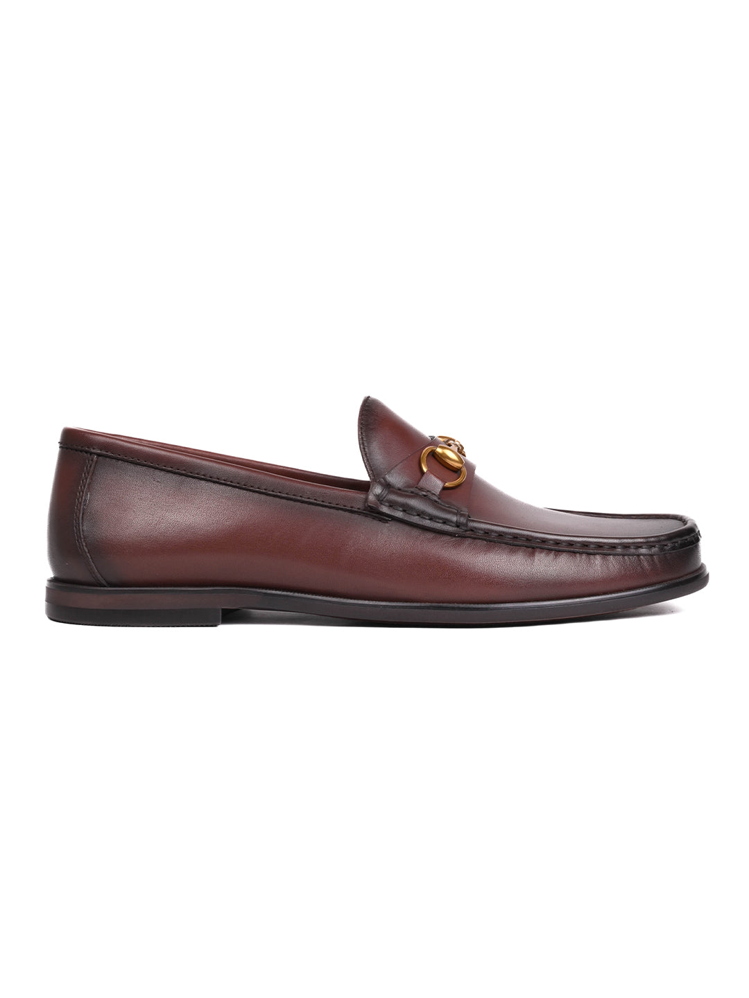 Men, Men Footwear, Maroon Formal Loafers