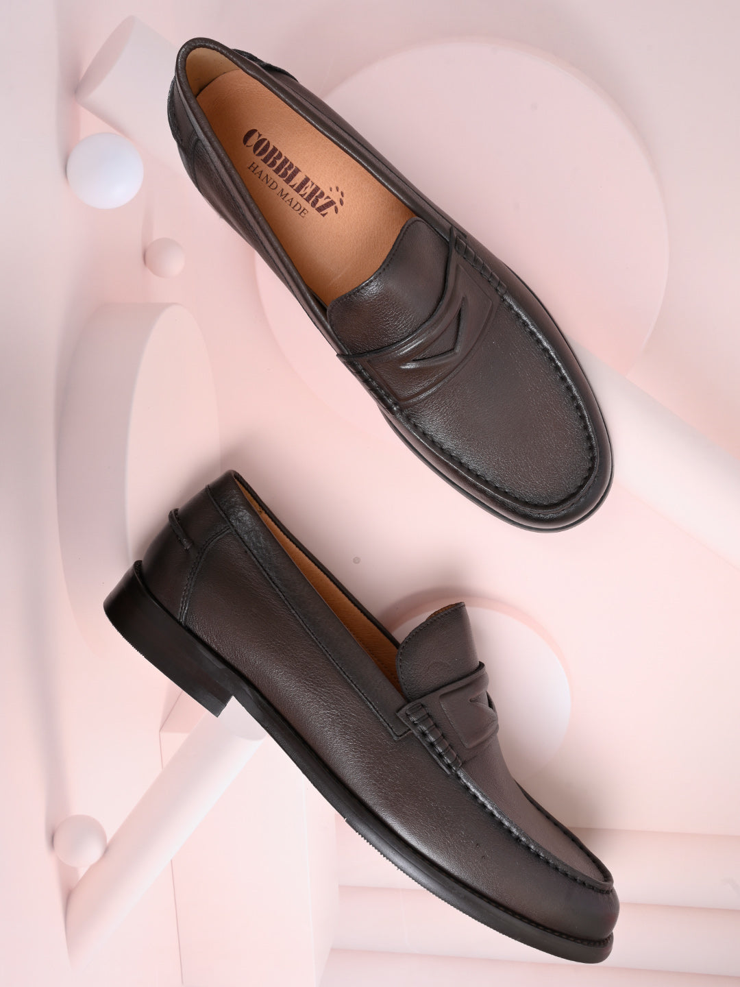 Men, Men Footwear, Coffee Formal Loafers