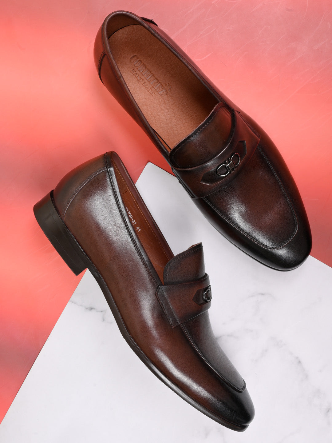 Men, Men Footwear, Coffee Formal Loafers