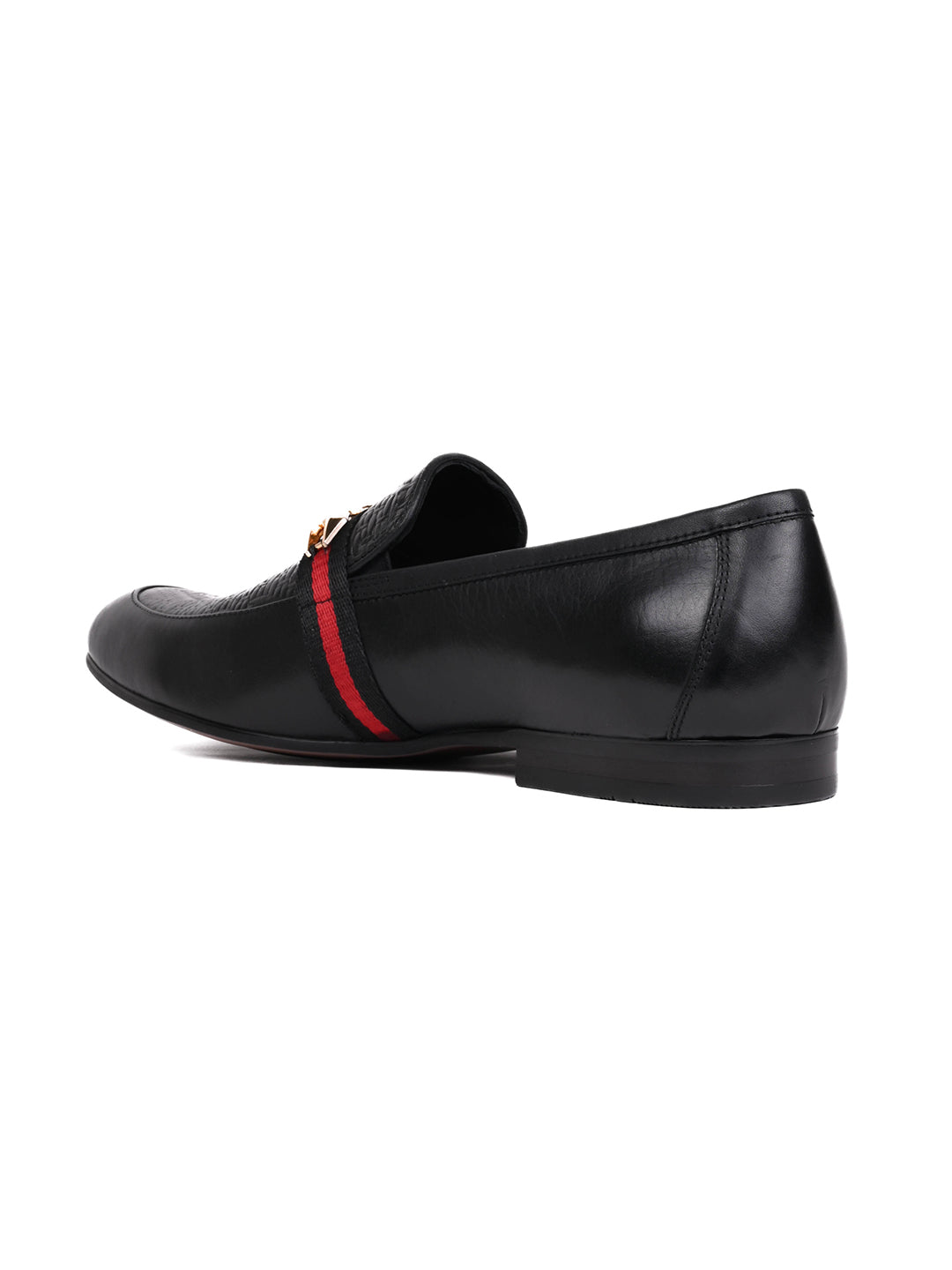 Men, Men Footwear, Black Loafers