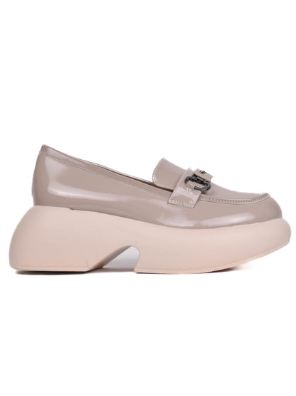 Women, Women Footwear, Khaki Loafers