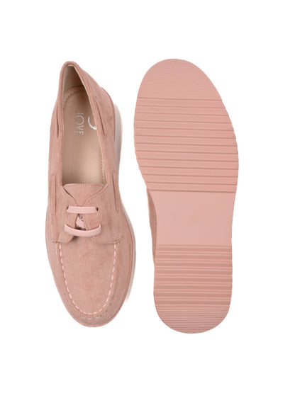 Women, Women Footwear, Pink Loafers