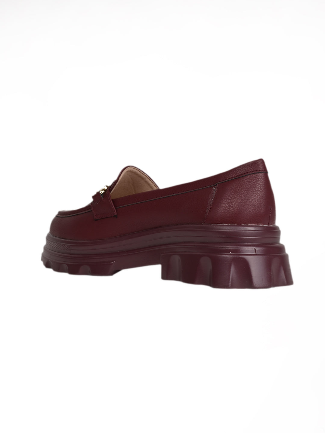 Women, Women Footwear, Maroon Loafers