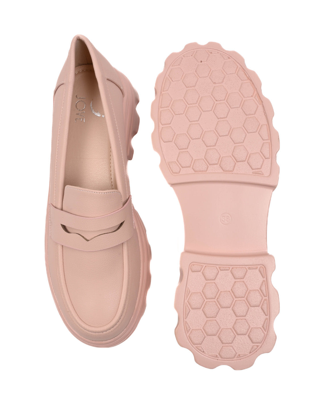 Women, Women Footwear, Nude Loafers