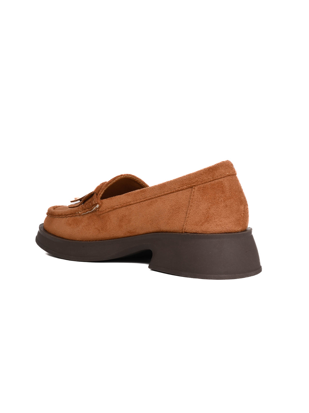 Women, Women Footwear, Tan Loafers