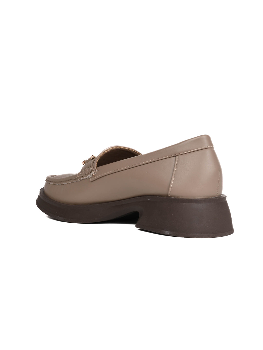 Women, Women Footwear, Khaki Loafers