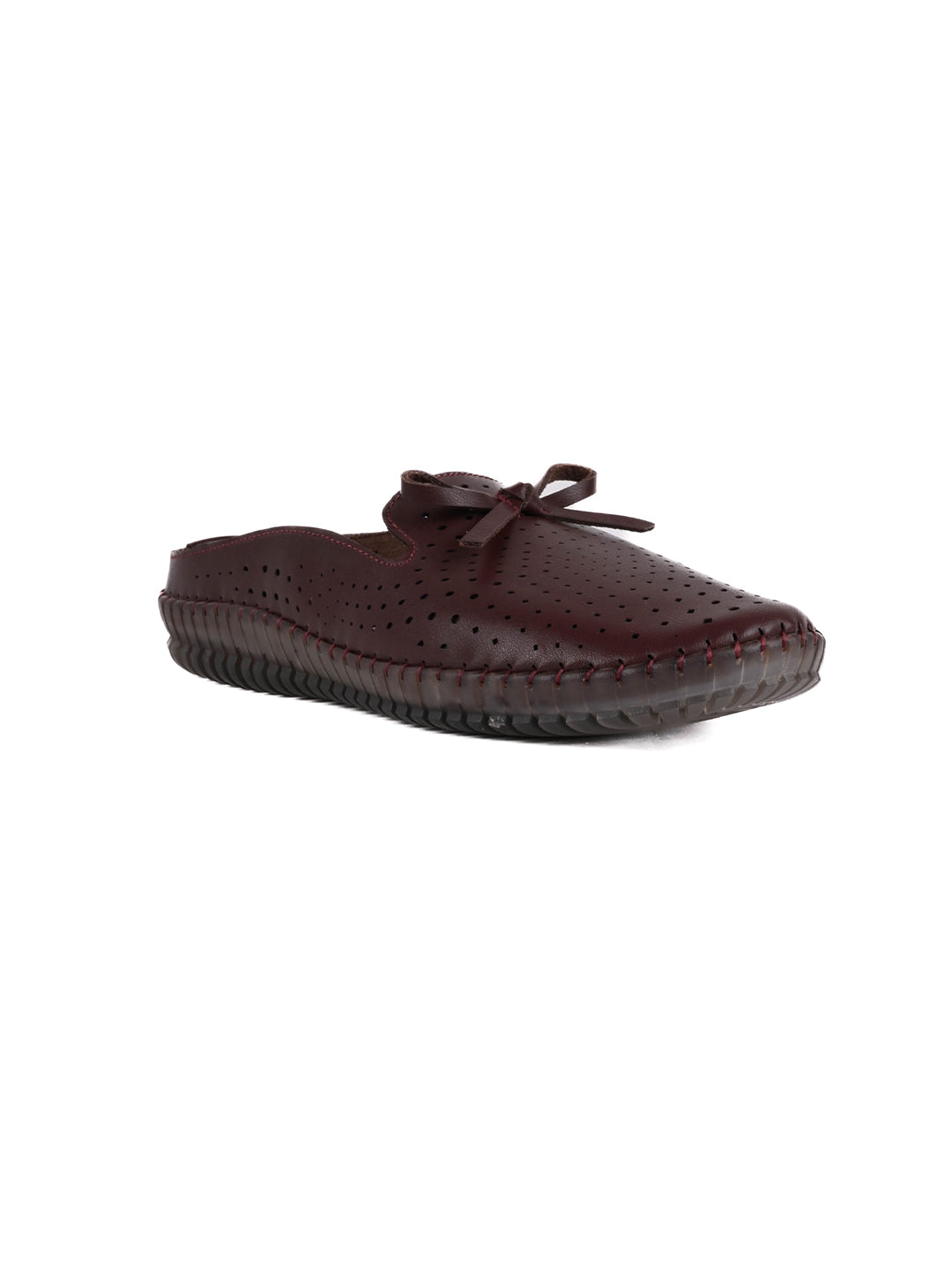 Women, Women Footwear, Maroon Mules