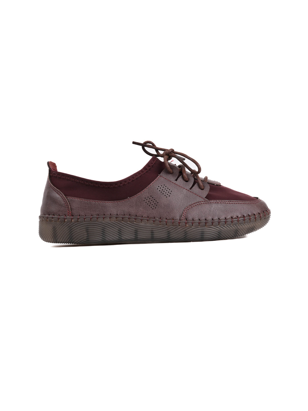 Women, Women Footwear, Maroon Sneakers