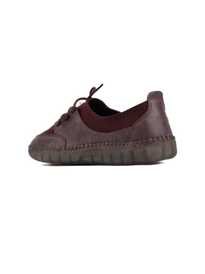 Women, Women Footwear, Maroon Sneakers