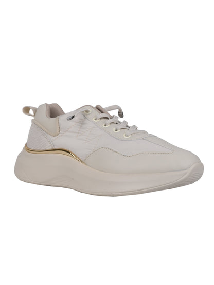 Women, Women Footwear, Beige Sneakers