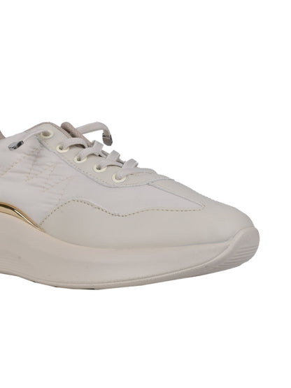 Women Beige Solid Sneakers