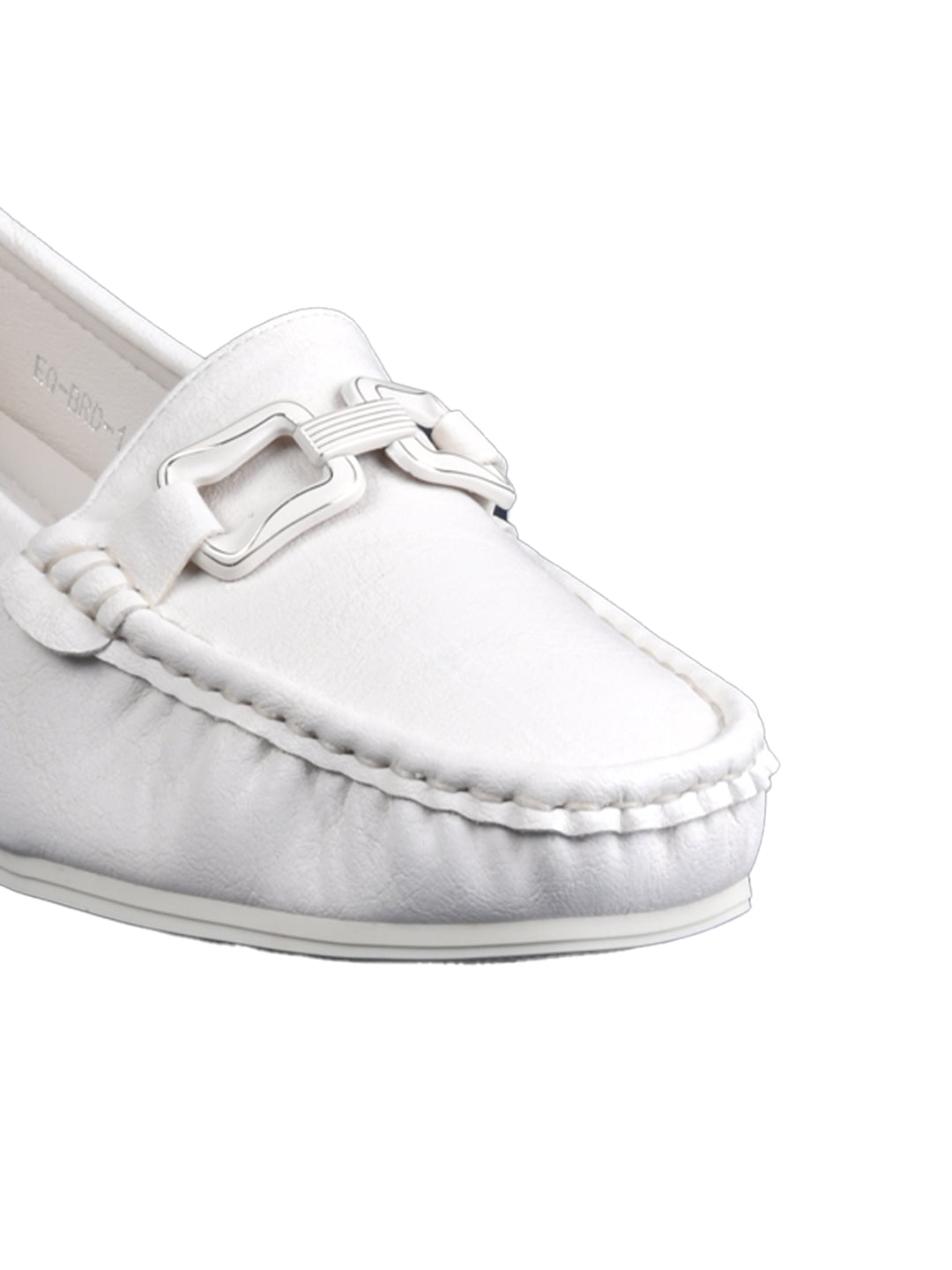 Women, Women Footwear, Off White Loafers