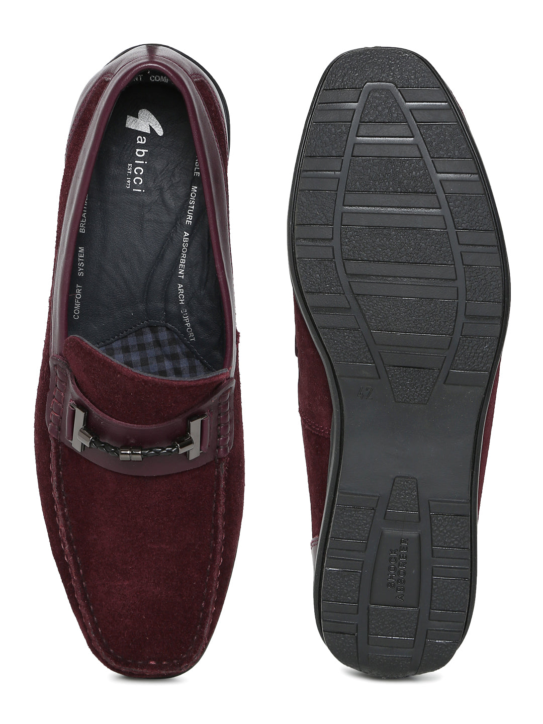 Footwear, Men Footwear, Burgundy Loafers