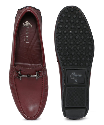 Footwear, Men Footwear, Burgundy Loafers