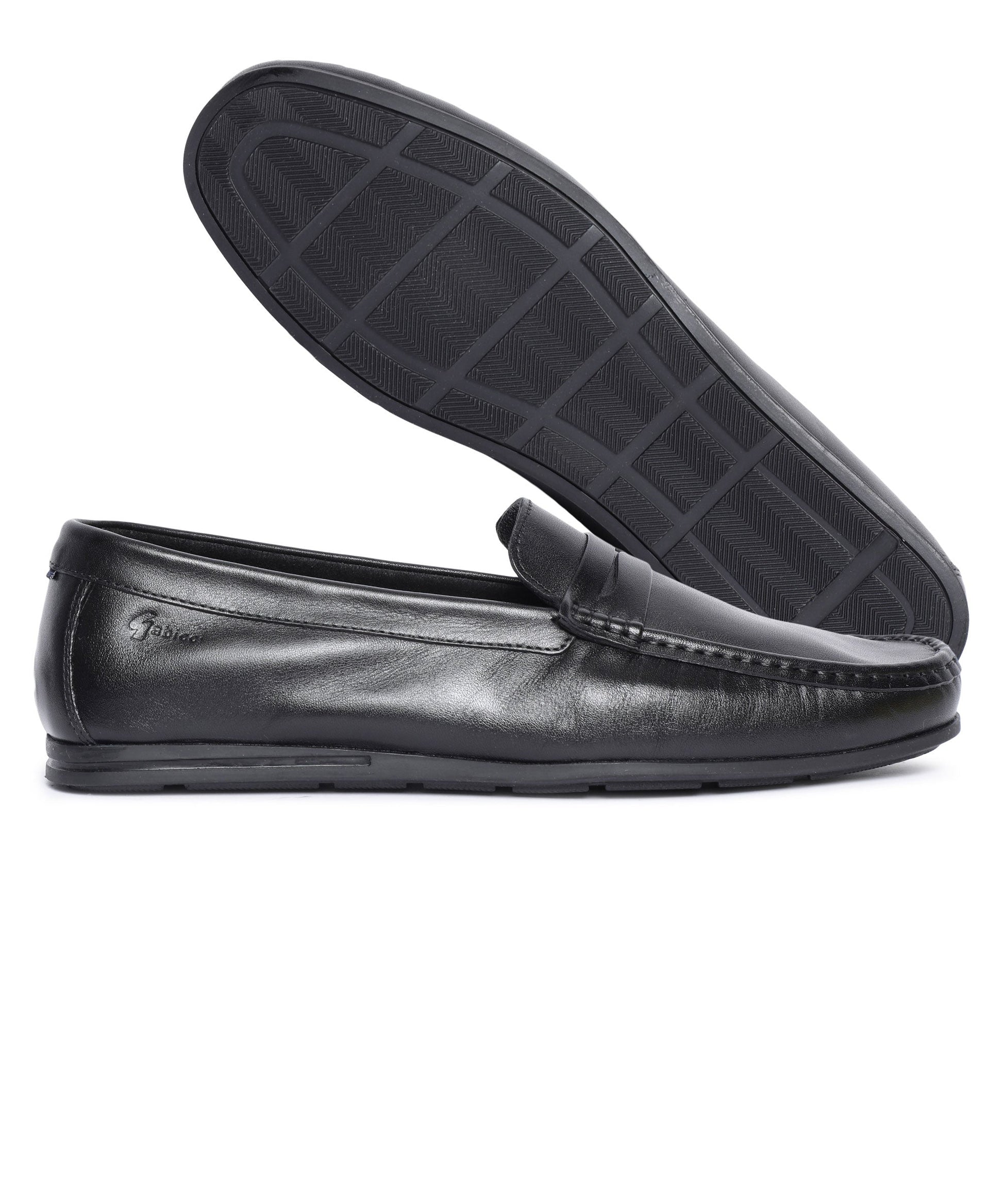 Footwear, Men Footwear, Black Loafers