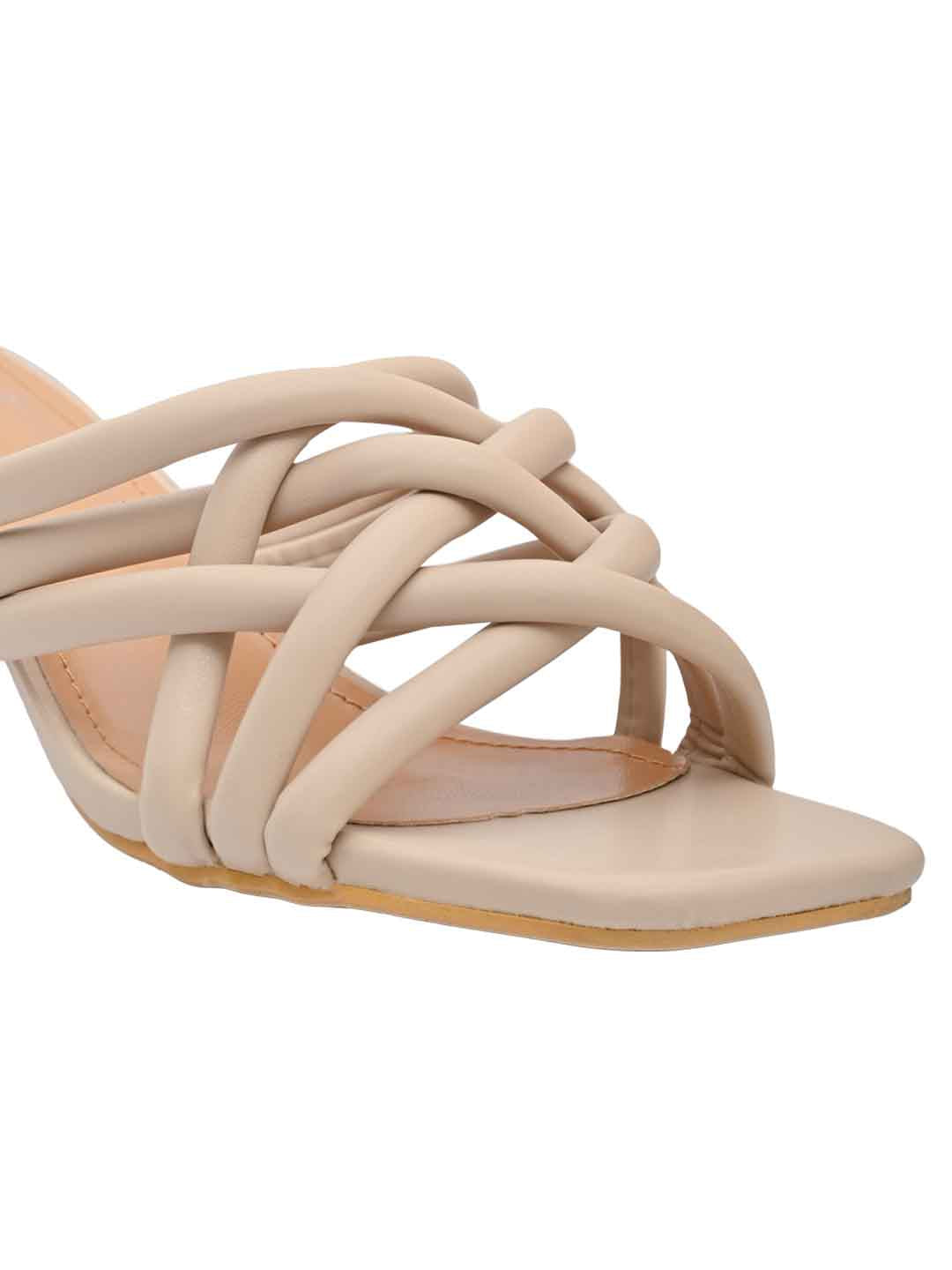 Footwear, Women Footwear, Beige Sandals