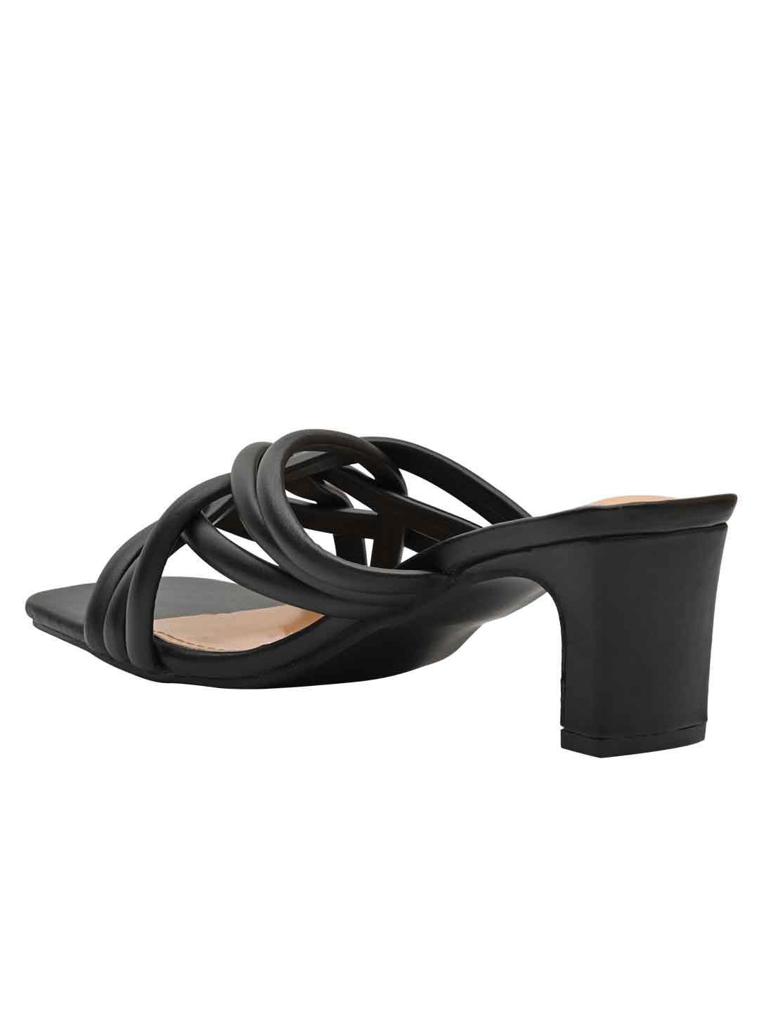 Footwear, Women Footwear, Black Sandals