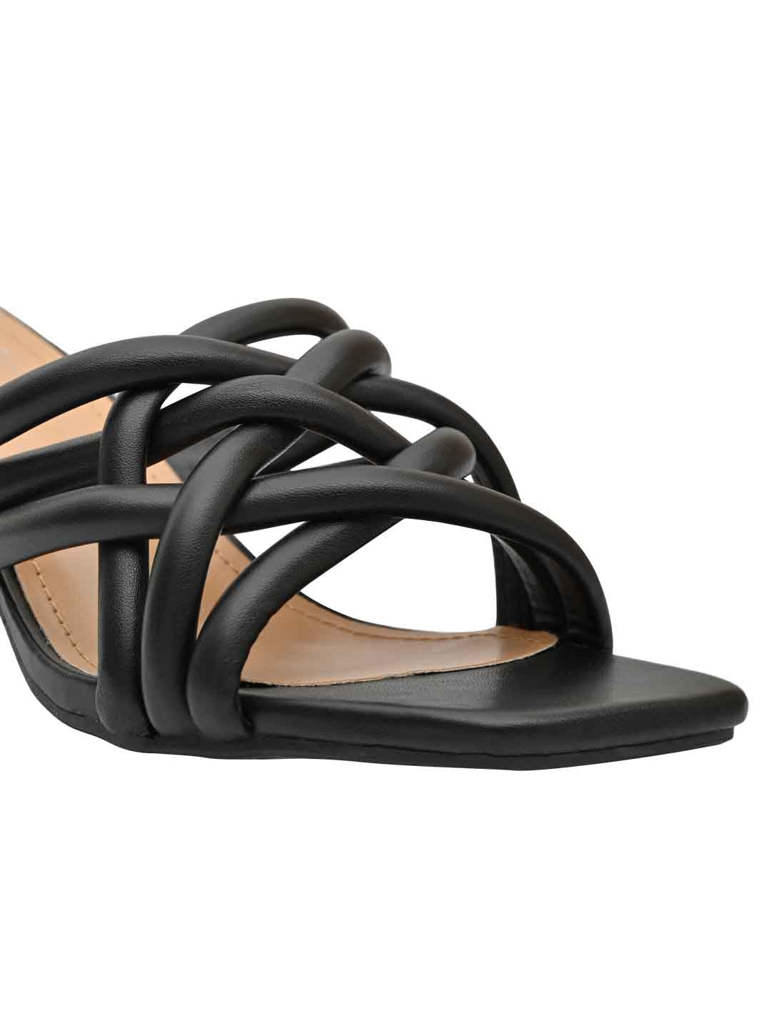 Footwear, Women Footwear, Black Sandals