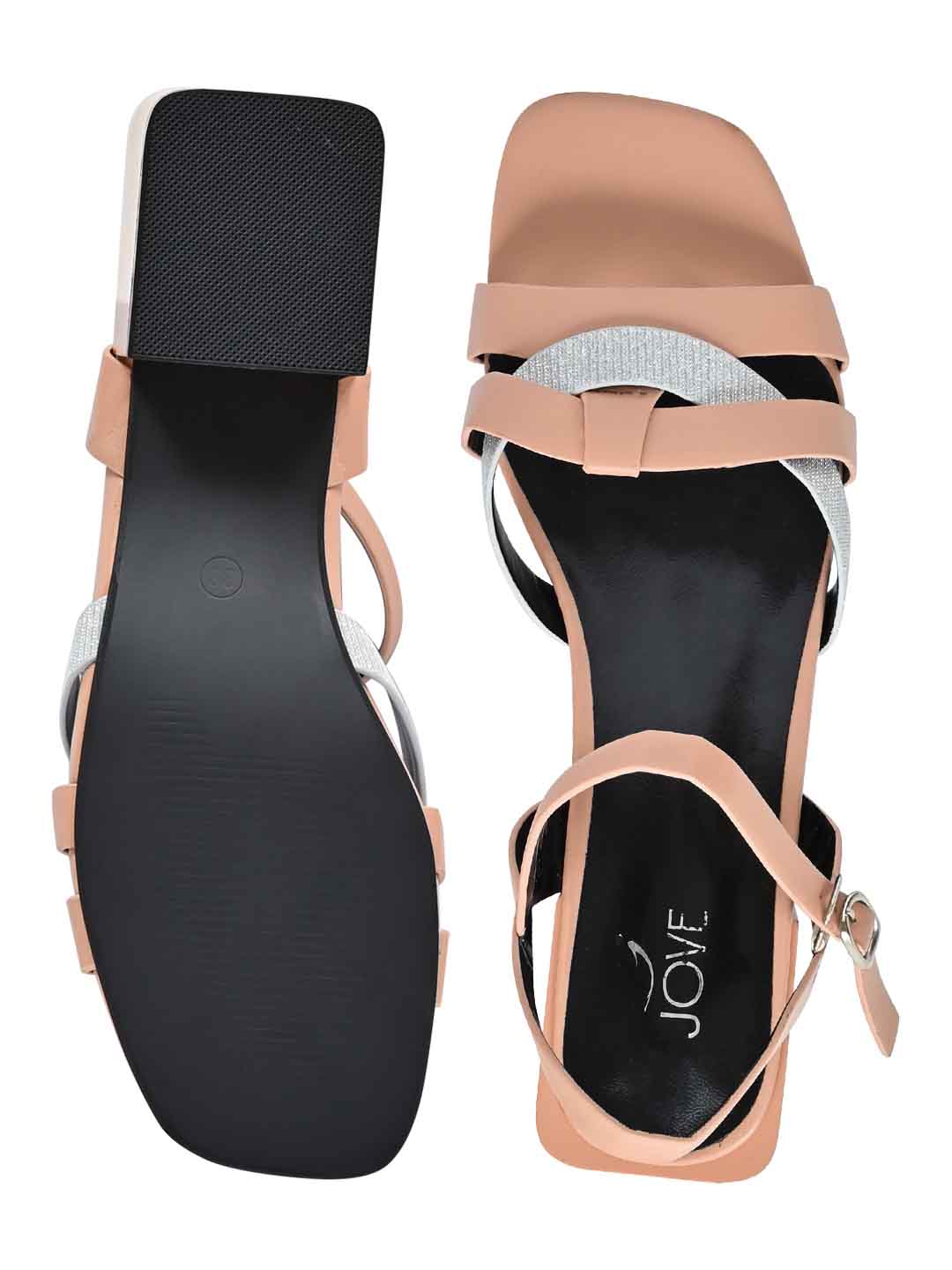 Footwear, Women Footwear, Nude Sandals