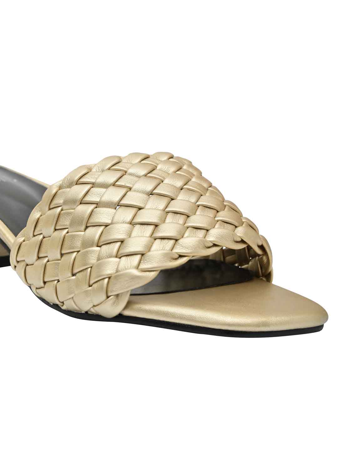 Footwear, Women Footwear, Golden Sandals