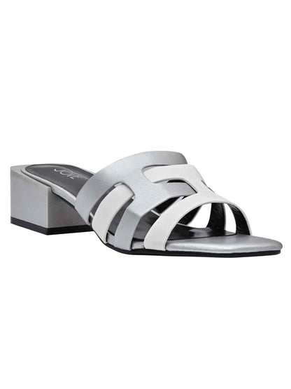 Footwear, Women Footwear, Silver Sandals