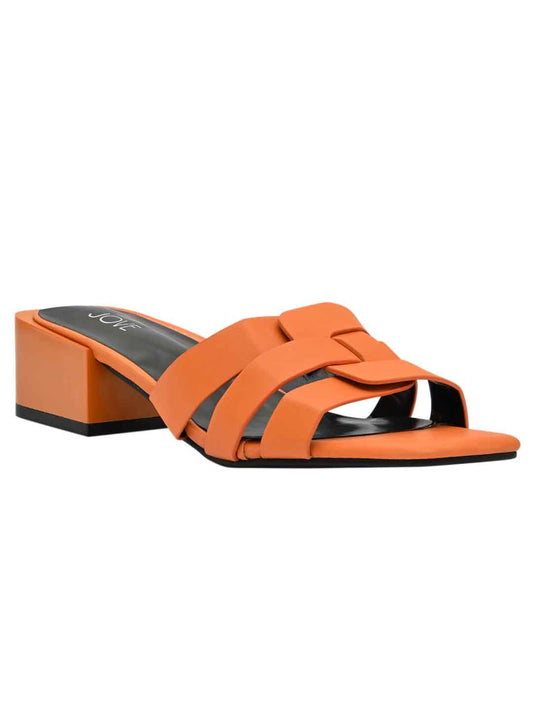 Footwear, Women Footwear, Orange Sandals