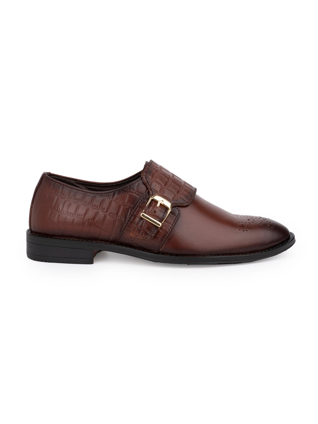 Footwear, Men Footwear, Brown, Monk