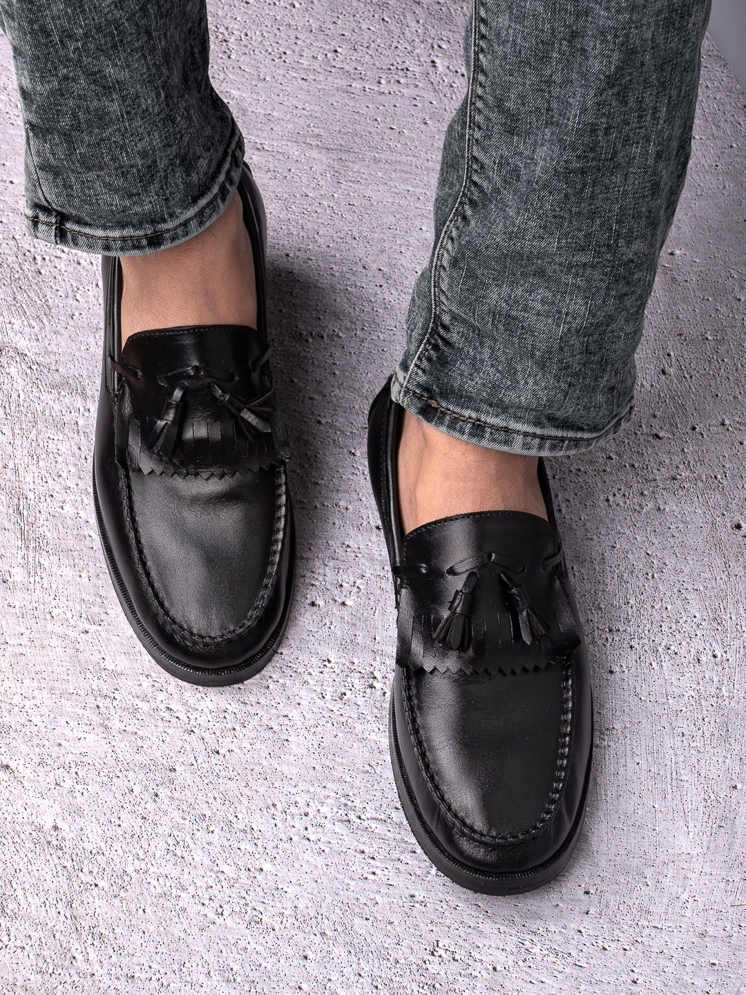 Footwear, Men Footwear, Black, Loafer