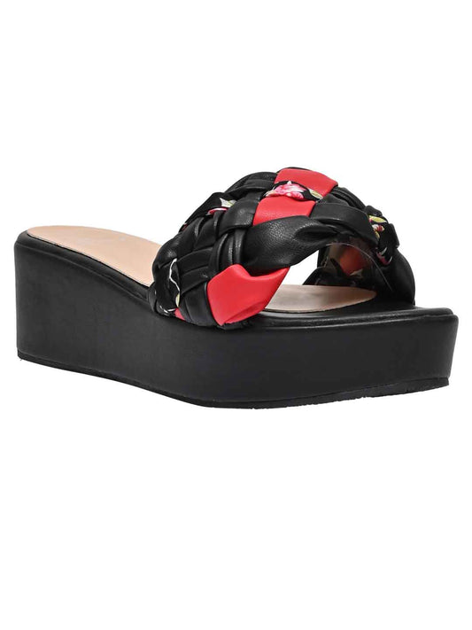 Footwear, Women Footwear, Black Sandals