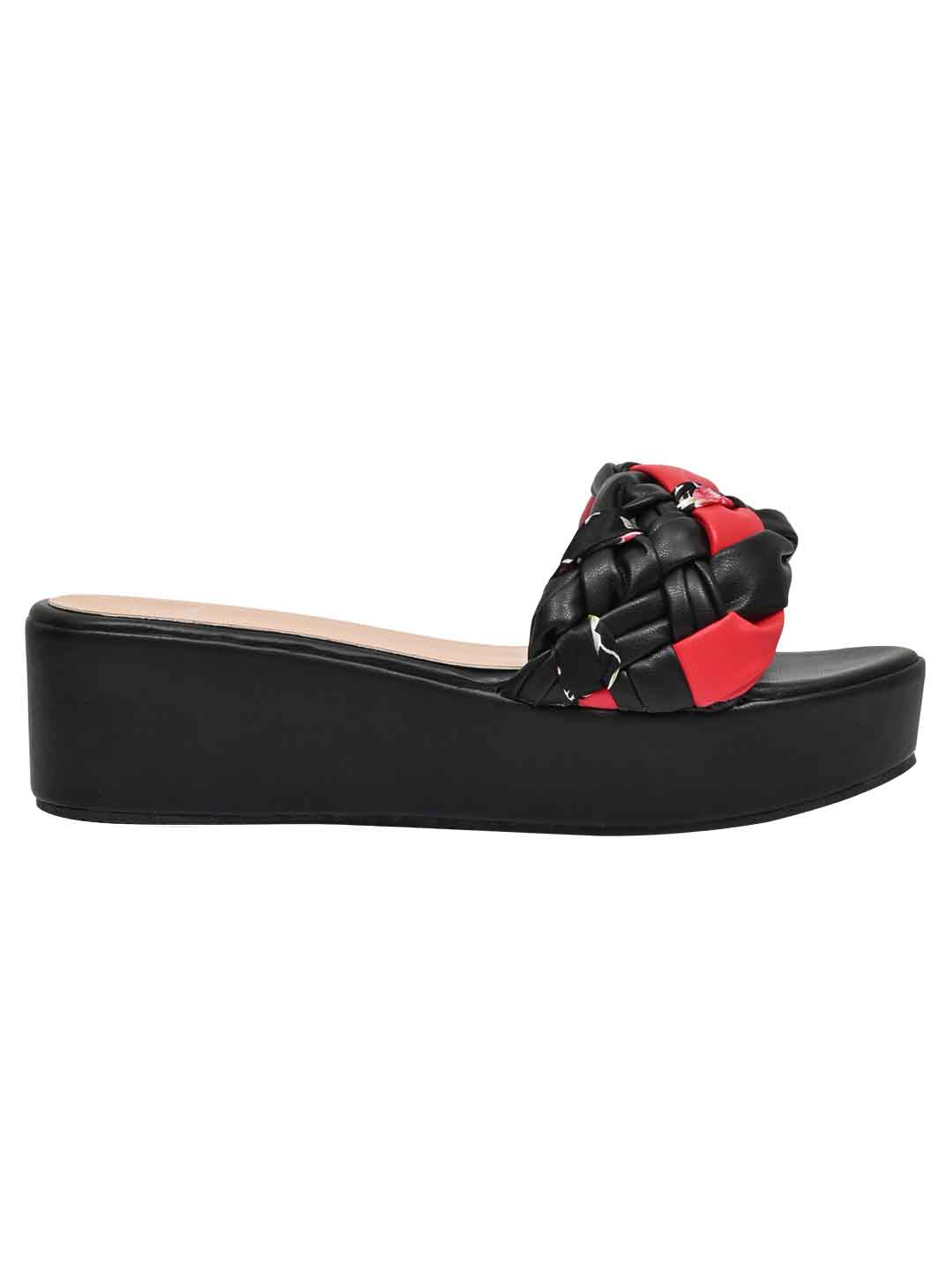 Footwear, Women Footwear, Black Sandals