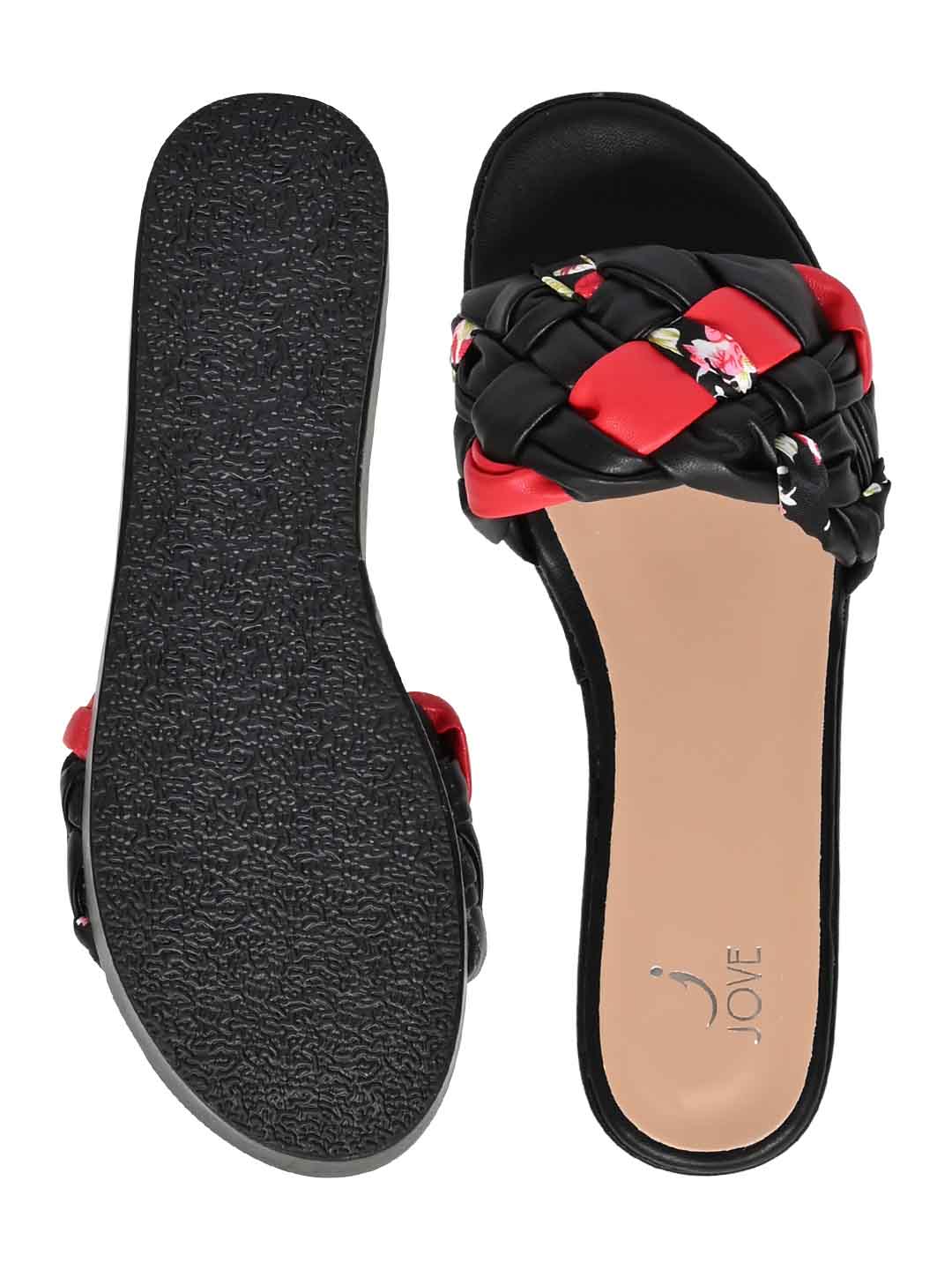 Footwear, Women Footwear, Black Sandals