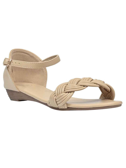 Footwear, Women Footwear, Beige Sandals