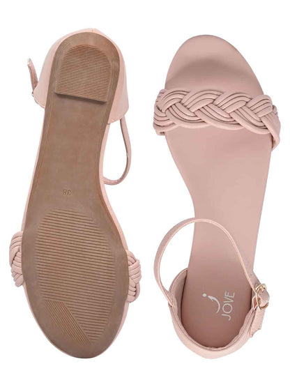 Footwear, Women Footwear, Pink Sandals