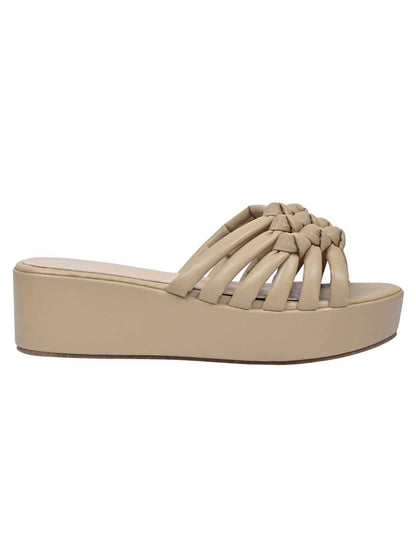 Footwear, Women Footwear, Beige Sandals