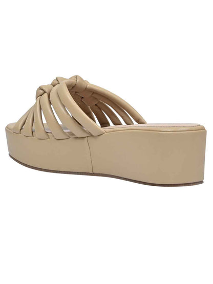 Footwear, Women Footwear, Beige Sandals