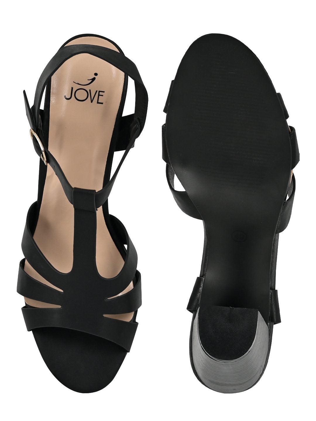 Footwear, Women Footwear, Black Sandals