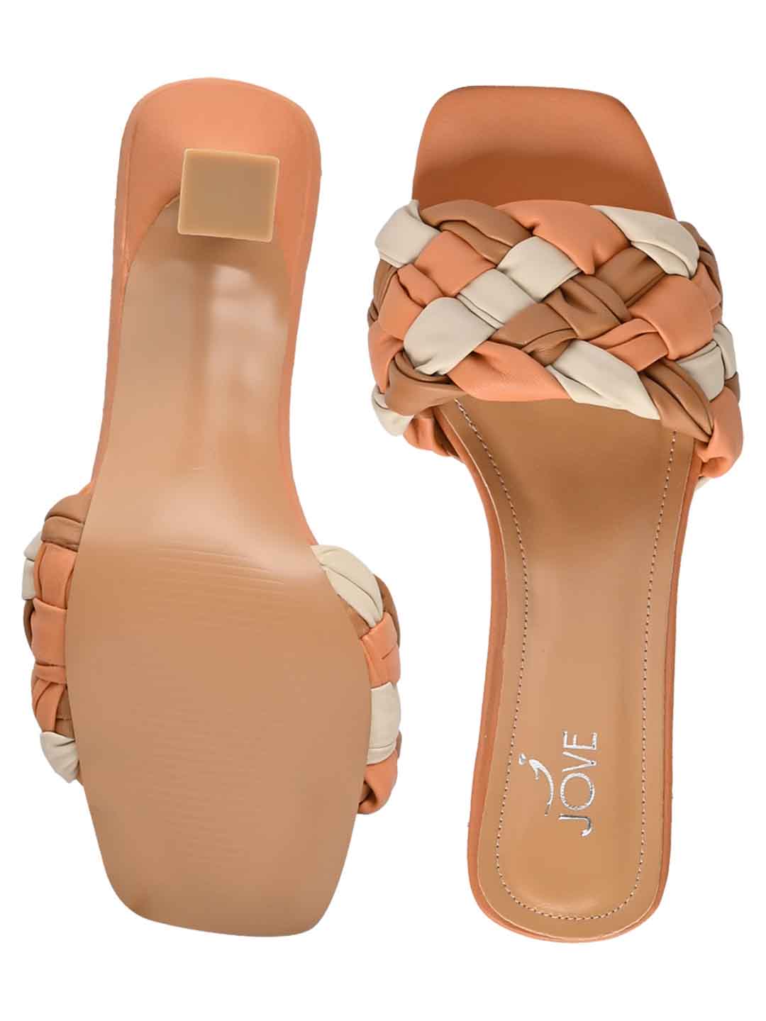 Footwear, Women Footwear, Beige Sandals