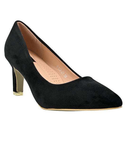 Footwear, Women Footwear, Black Pumps