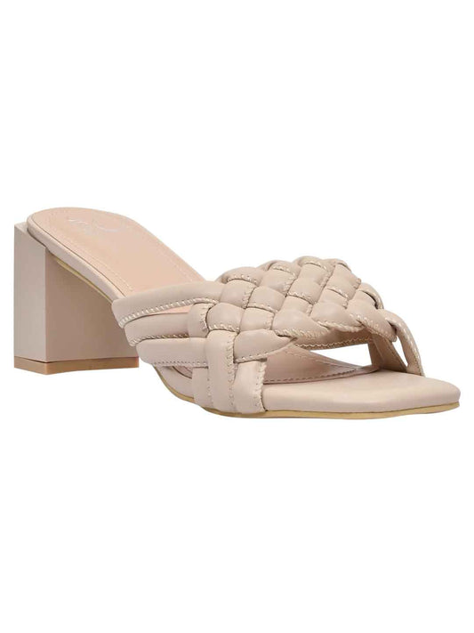 Footwear, Women Footwear, Beige Sandals