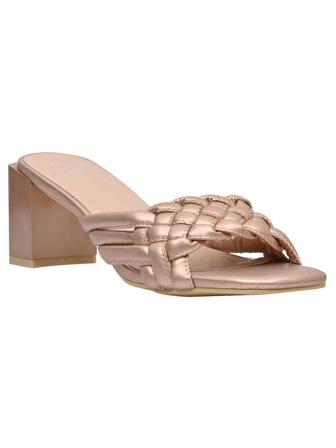 Footwear, Women Footwear, Rose Gold Sandals