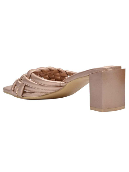 Footwear, Women Footwear, Rose Gold Sandals