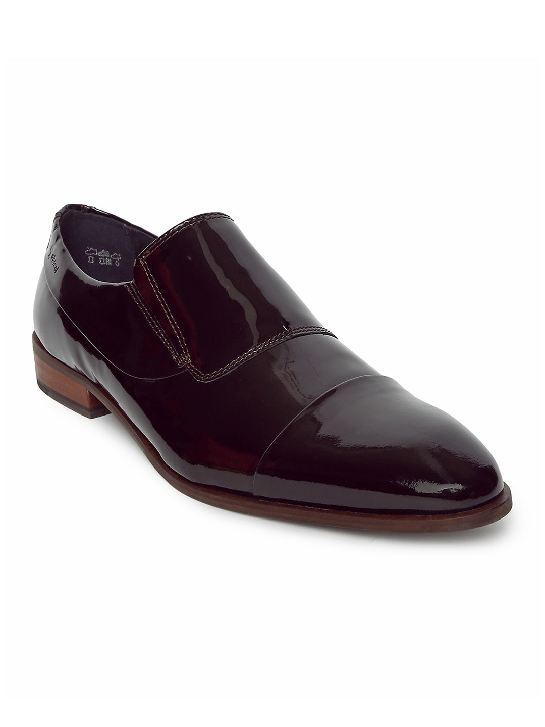 Footwear, Men Footwear, Burgundy Formal Shoes