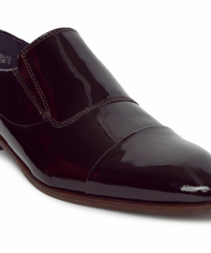 Footwear, Men Footwear, Burgundy Formal Shoes