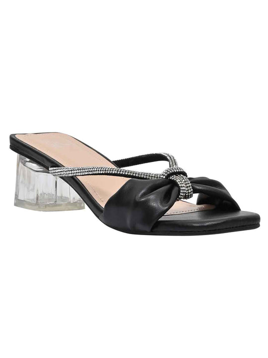 Footwear, Women Footwear, Black Sandals